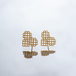 Millié Jewelry - Millié Jewelry - Millié Heart Mini Earrings - Aretes - Diseño Mexicano - Hecho en México