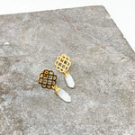 Millié Jewelry - Millié Jewelry - Millié Stone Earrings - Aretes - Diseño Mexicano - Hecho en México