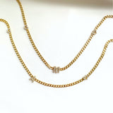 Initial with Hearts Necklace