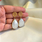 Millié Pearl Drop Earrings