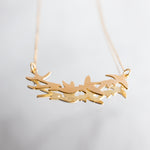 Millié Jewelry - Millié Jewelry - Flying Birds Necklace - Collares - Diseño Mexicano - Hecho en México