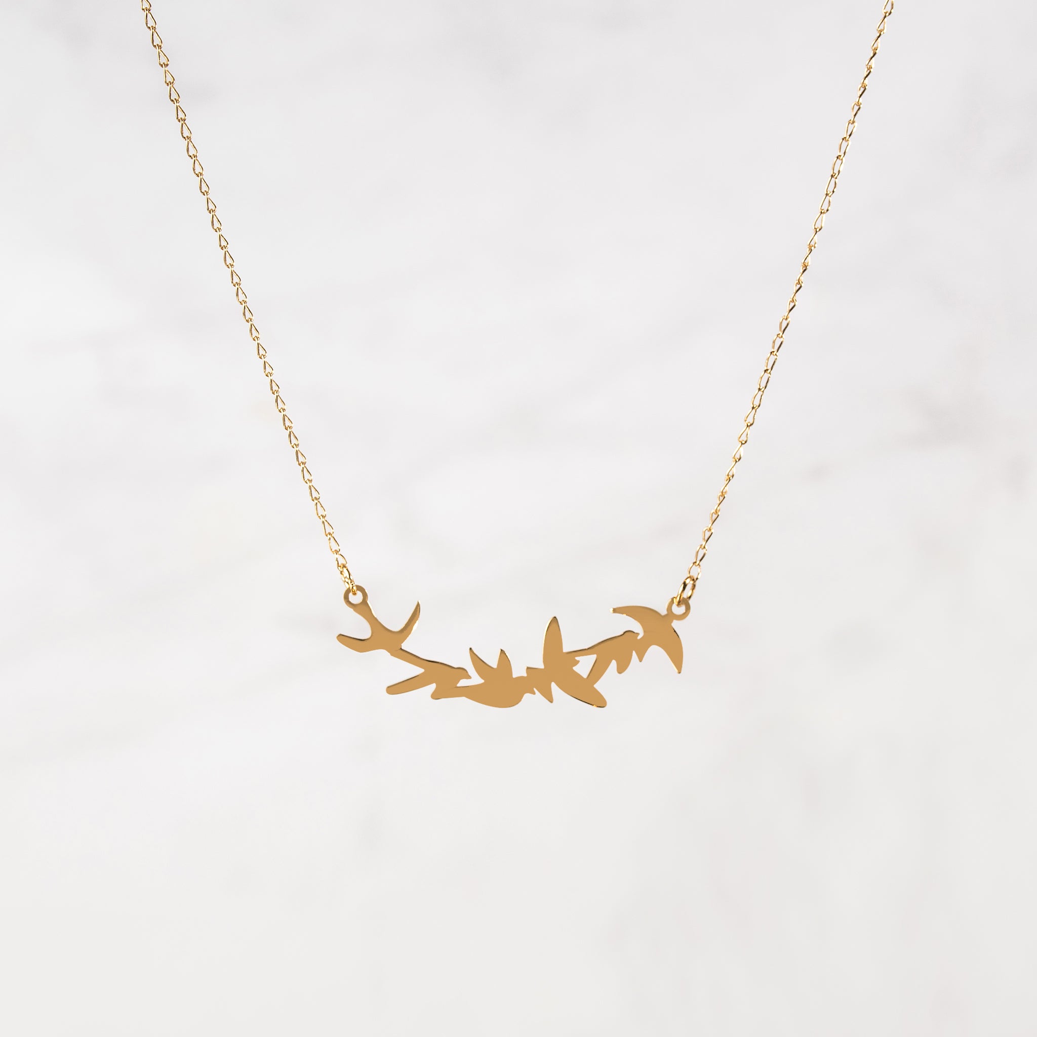 Millié Jewelry - Millié Jewelry - Flying Birds Necklace - Collares - Diseño Mexicano - Hecho en México