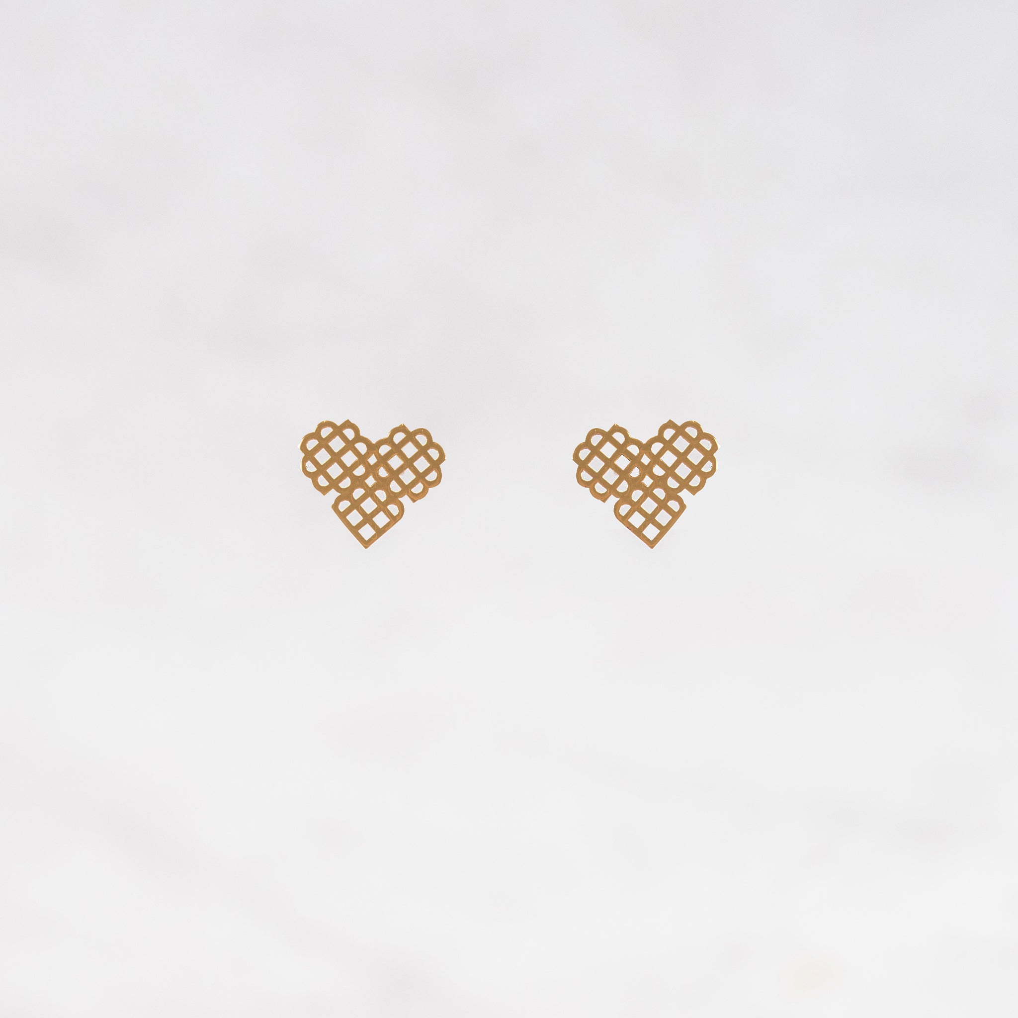 Millié Jewelry - Millié Jewelry - Millié Heart Mini Earrings - Aretes - Diseño Mexicano - Hecho en México