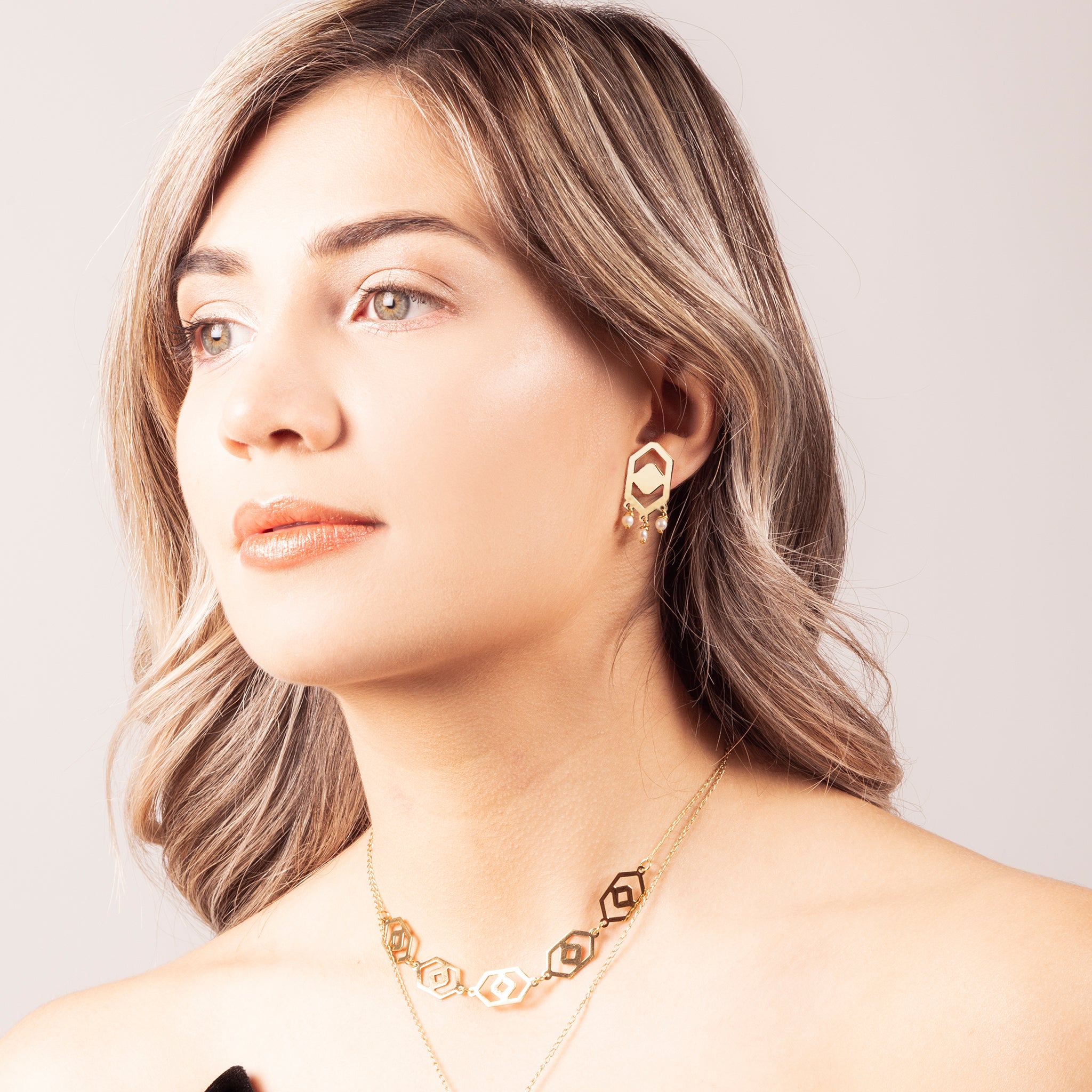Millié Jewelry - Millié Jewelry - Huipil Earrings - Aretes - Diseño Mexicano - Hecho en México