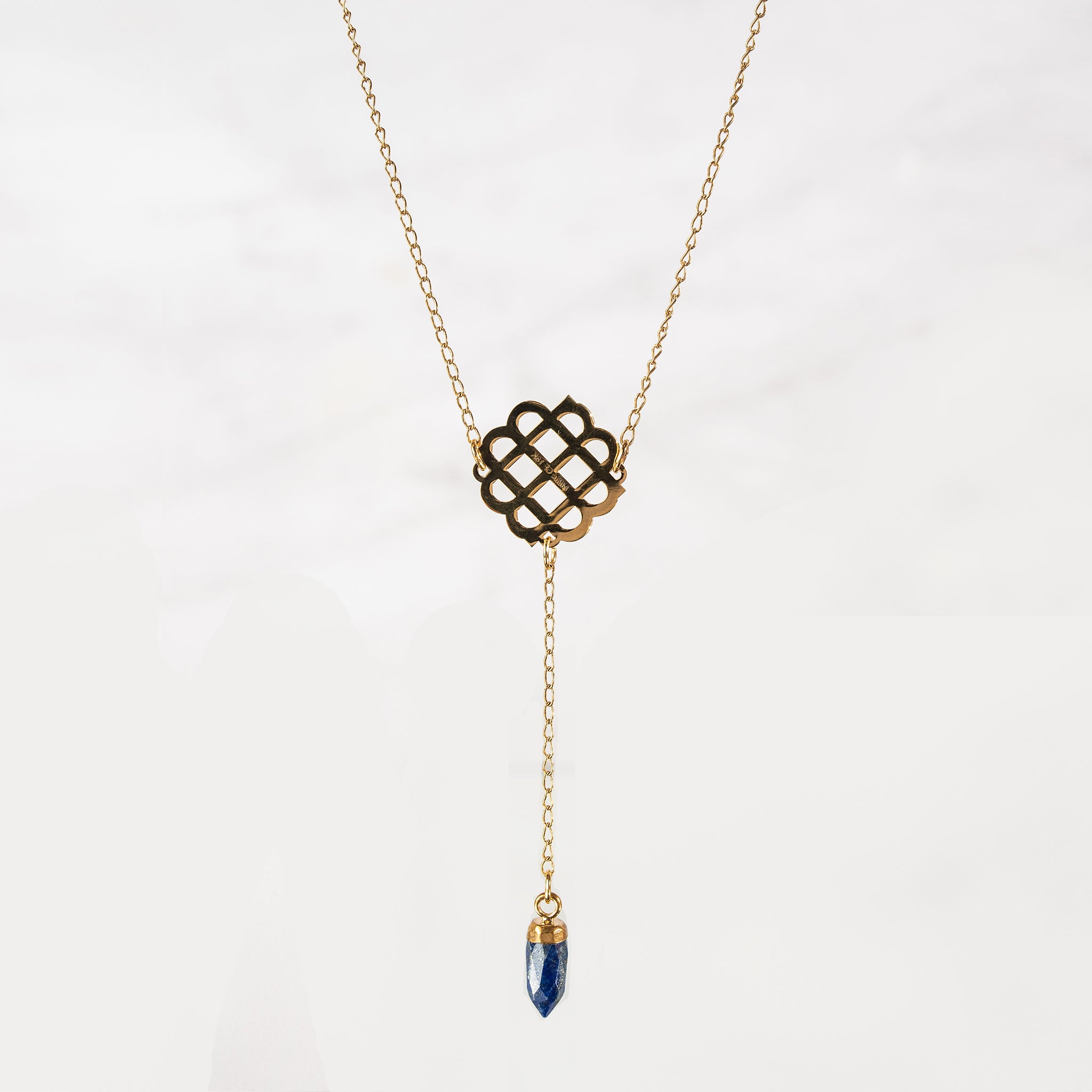 Millié Jewelry - Millié Jewelry - Millié Stone Lariat Necklace - Collares - Diseño Mexicano - Hecho en México