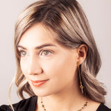 Millié Jewelry - Millié Jewelry - North Star Long Earrings - Aretes - Diseño Mexicano - Hecho en México